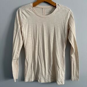 Patagonia Cotton Cream Long Sleeve Shirt